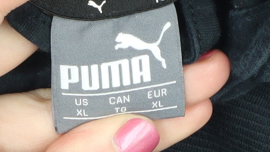 Puma Men's Black Full Zip Hoodie XL