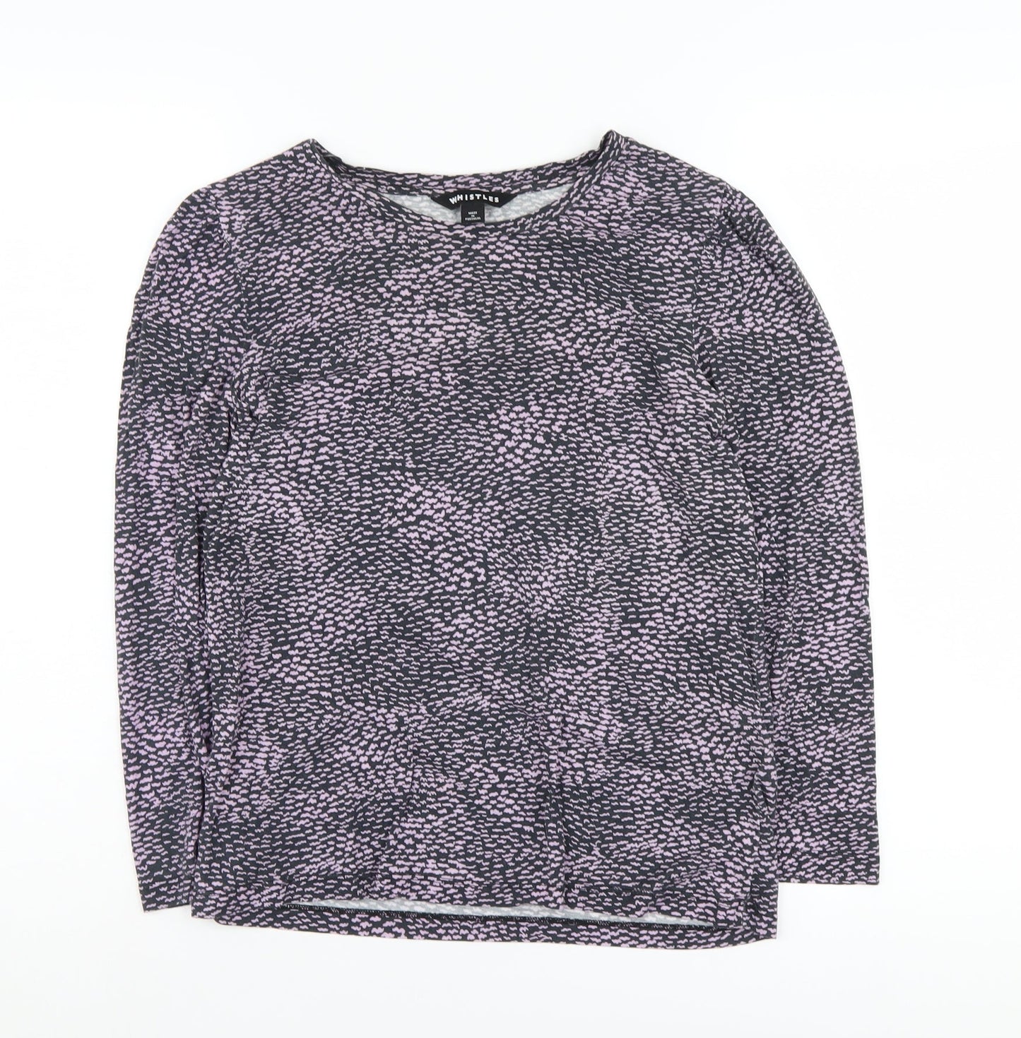 Whistles Women's Multicolour Geometric Top Size 12