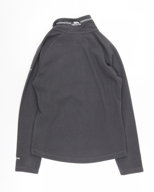 Trespass Women's Black XS Pullover Sweatshirt, High Neck, Lightweight