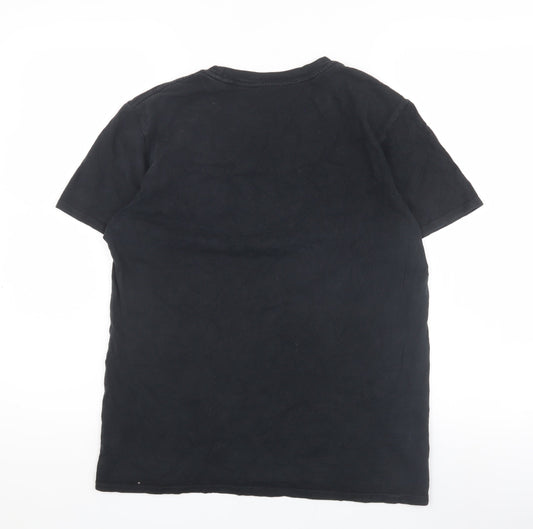 FRIENDS Men’s Black T-Shirt S Short Sleeve TV Show
