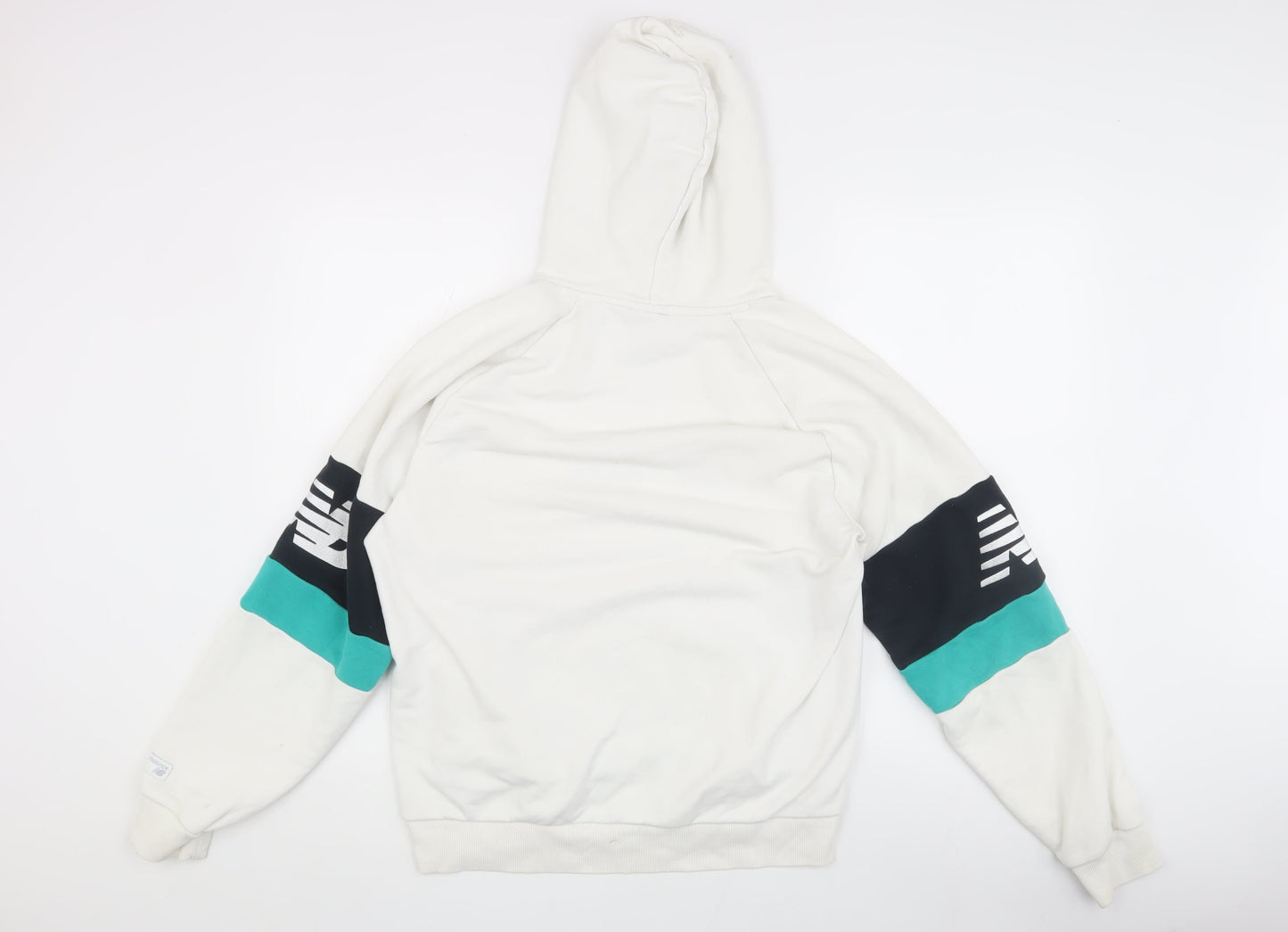 New Balance Men's White S Pullover Hoodie