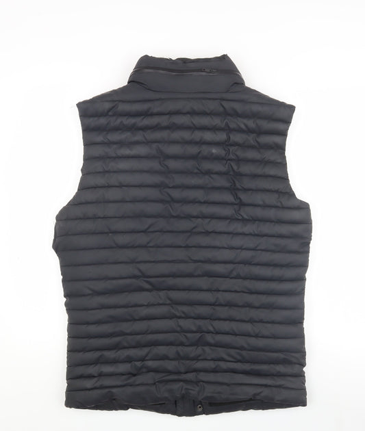 Superdry Men's Black Puffer Waistcoat M