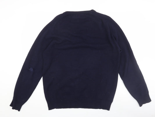 Lyle & Scott Men's Blue XL Pullover Jumper