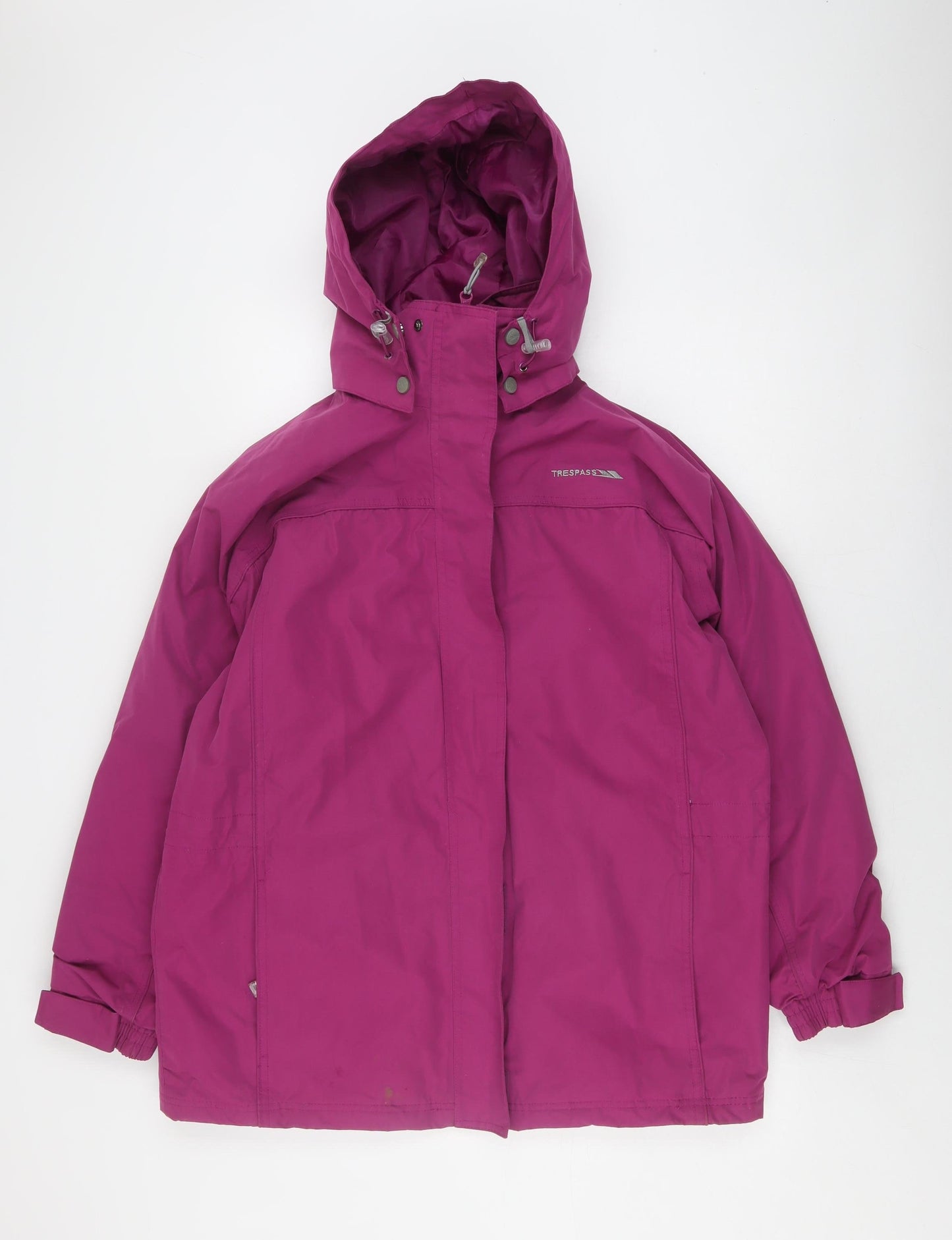 Trespass Women's Pink Waterproof Jacket Size 14
