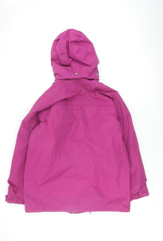 Trespass Women's Pink Waterproof Jacket Size 14
