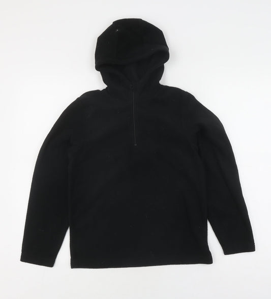 Mountain Warehouse Girls Black Pullover Hoodie 11-12 Years