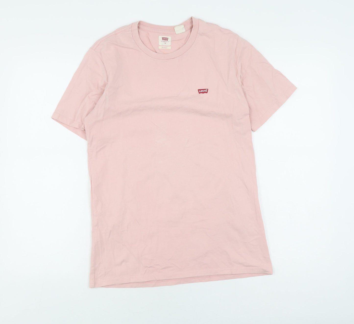Levi's Pink Women's Basic T-Shirt, Size S, Casual Wear