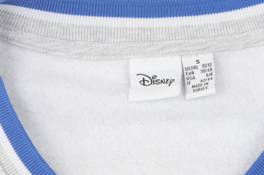 Disney Women’s Grey Stitch Sweatshirt Size S