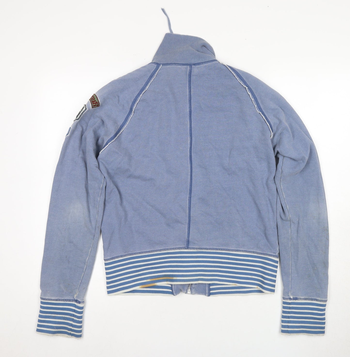 Diesel Men's Blue Full Zip Hoodie Size L