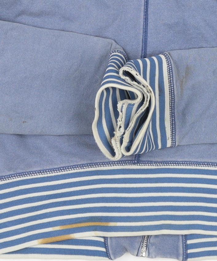Diesel Men's Blue Full Zip Hoodie Size L