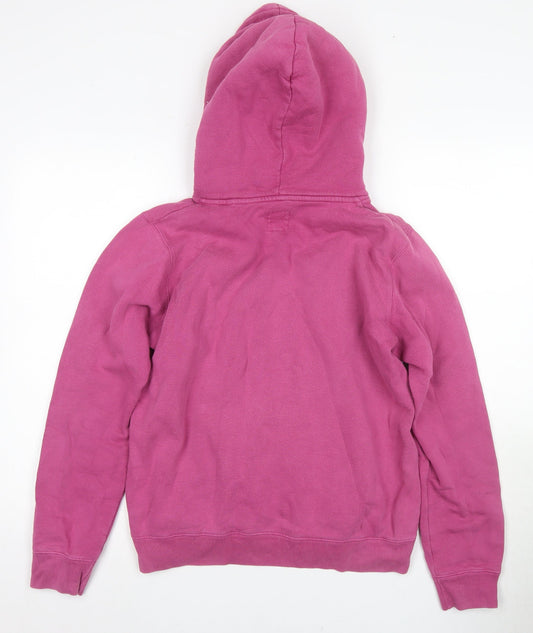 Jack Wills Women's Pink Pullover Hoodie Size 12