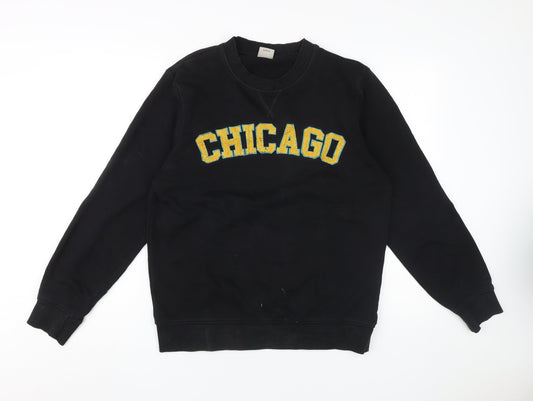 Jack & Jones Men's Black M Pullover Sweatshirt