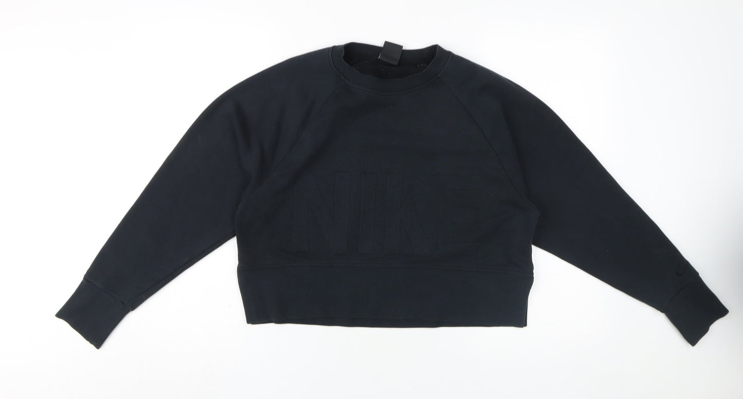 Nike Women's Black XS Pullover Sweatshirt, Activewear