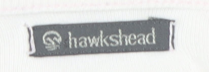 Hawkshead Women's White Basic T-Shirt, L, All Seasons