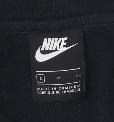 Nike Men's Full Zip Sweatshirt Black Grey Ivory S