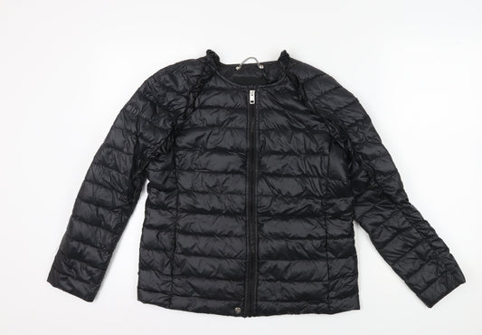 Diesel Women's Black Puffer Jacket - Autumn/Winter