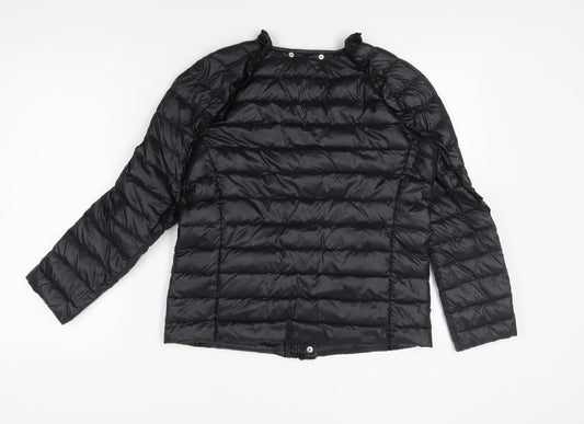 Diesel Women's Black Puffer Jacket - Autumn/Winter