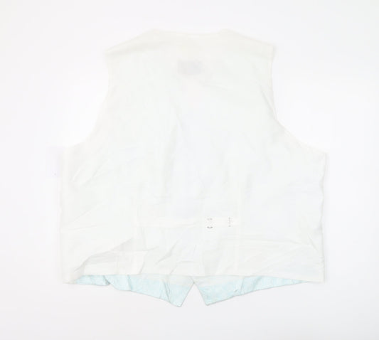 Magee Men's Blue Waistcoat, 56R, New with Tags