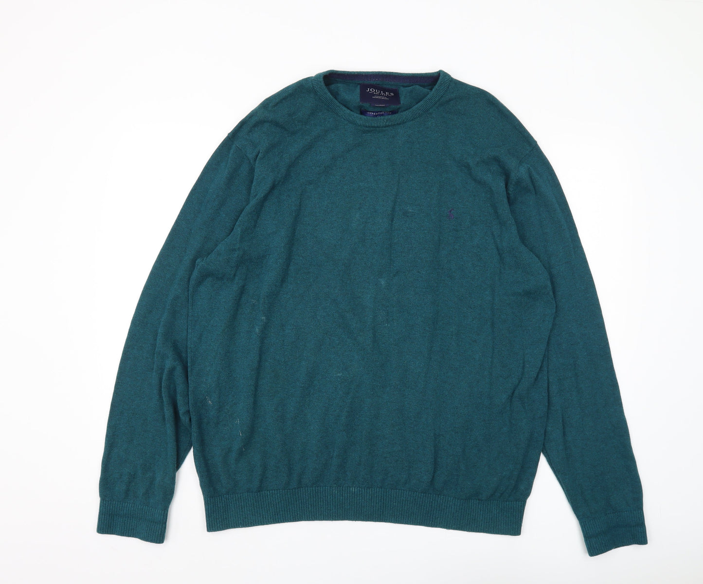 Joules Men's Green Pullover Knit Jumper XL