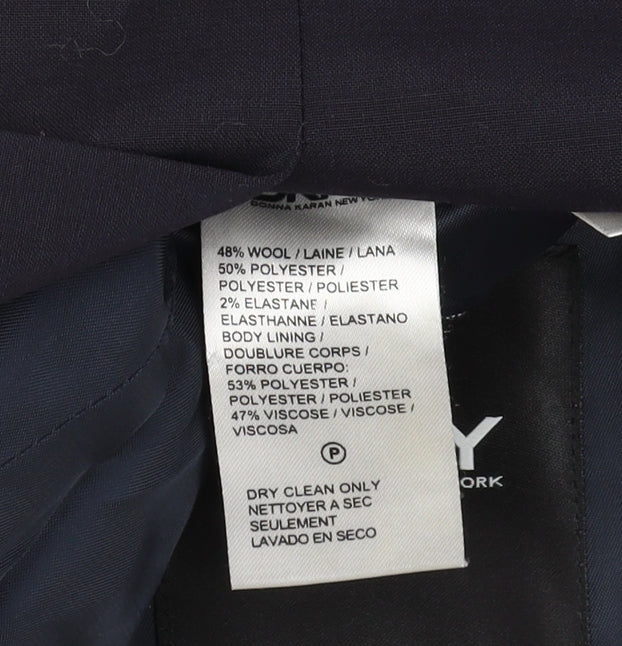 DKNY Men's Blue Slim Fit Blazer 38 Regular