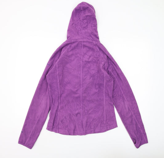 Trespass Women's Purple Fleece Jacket Size S