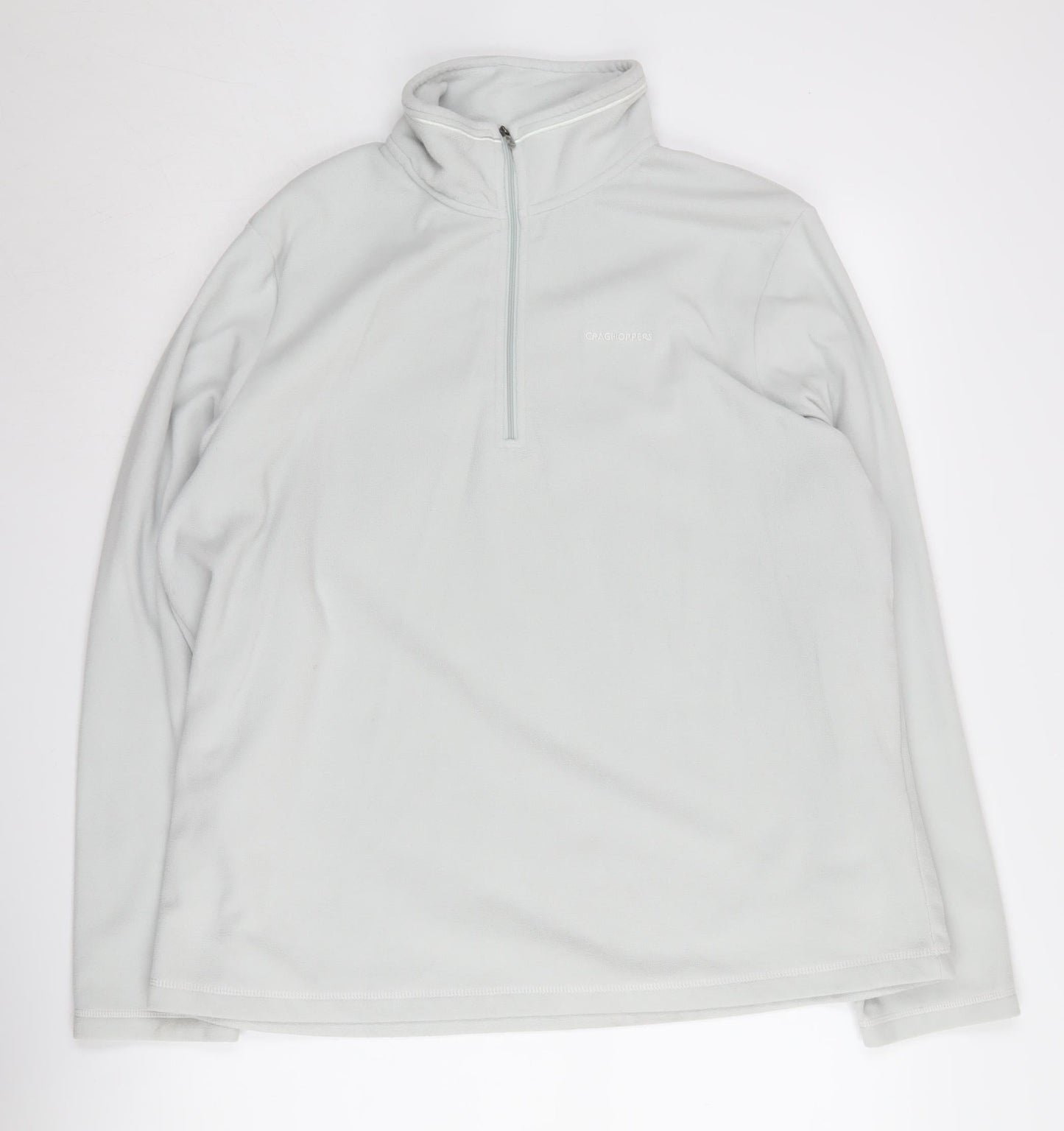 Craghoppers Women's White 1/2 Zip Pullover Sweatshirt - Size 20