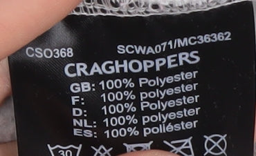 Craghoppers Women's White 1/2 Zip Pullover Sweatshirt - Size 20