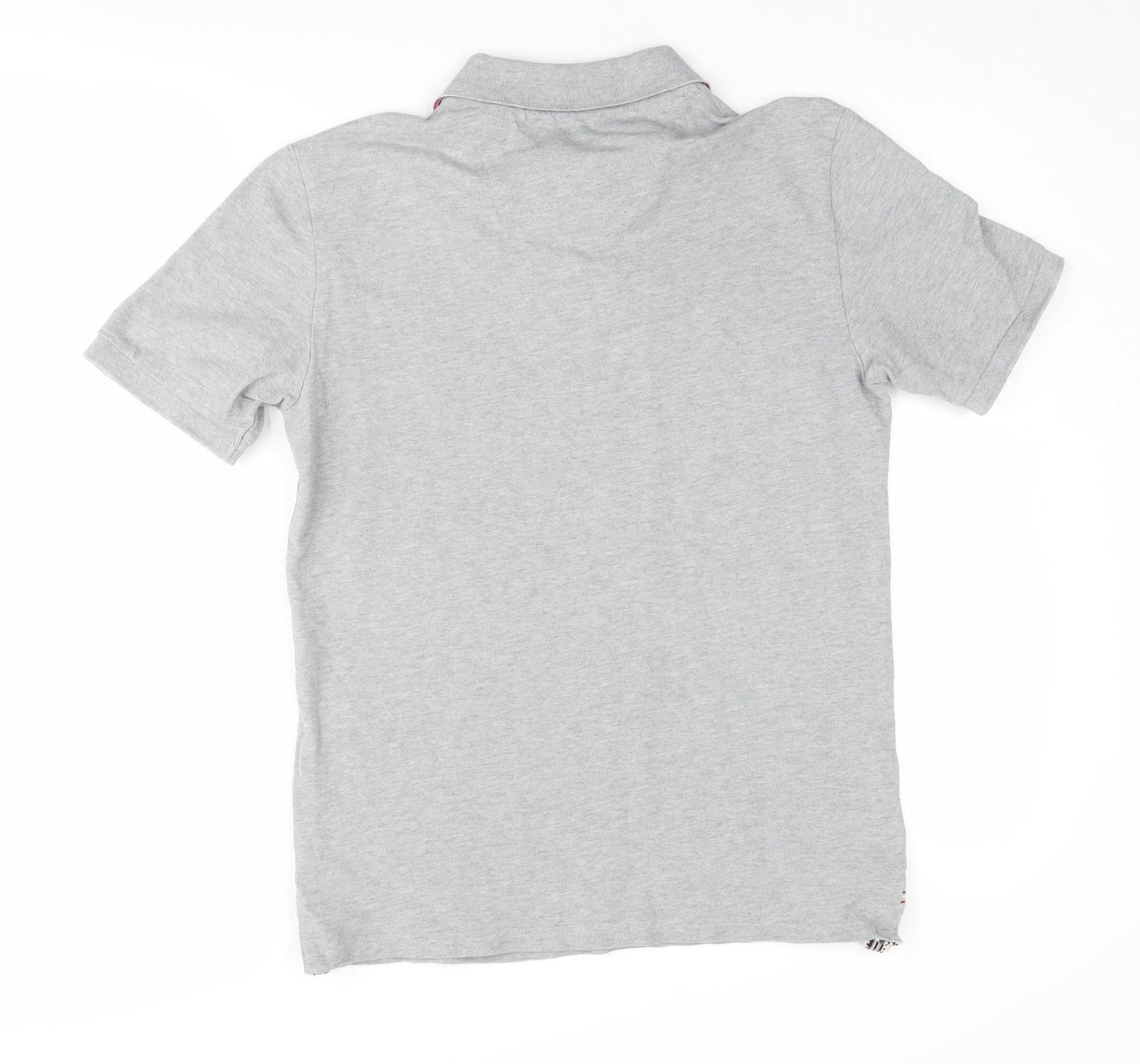 Joules Grey Women's Polo Shirt Small Classic Fit