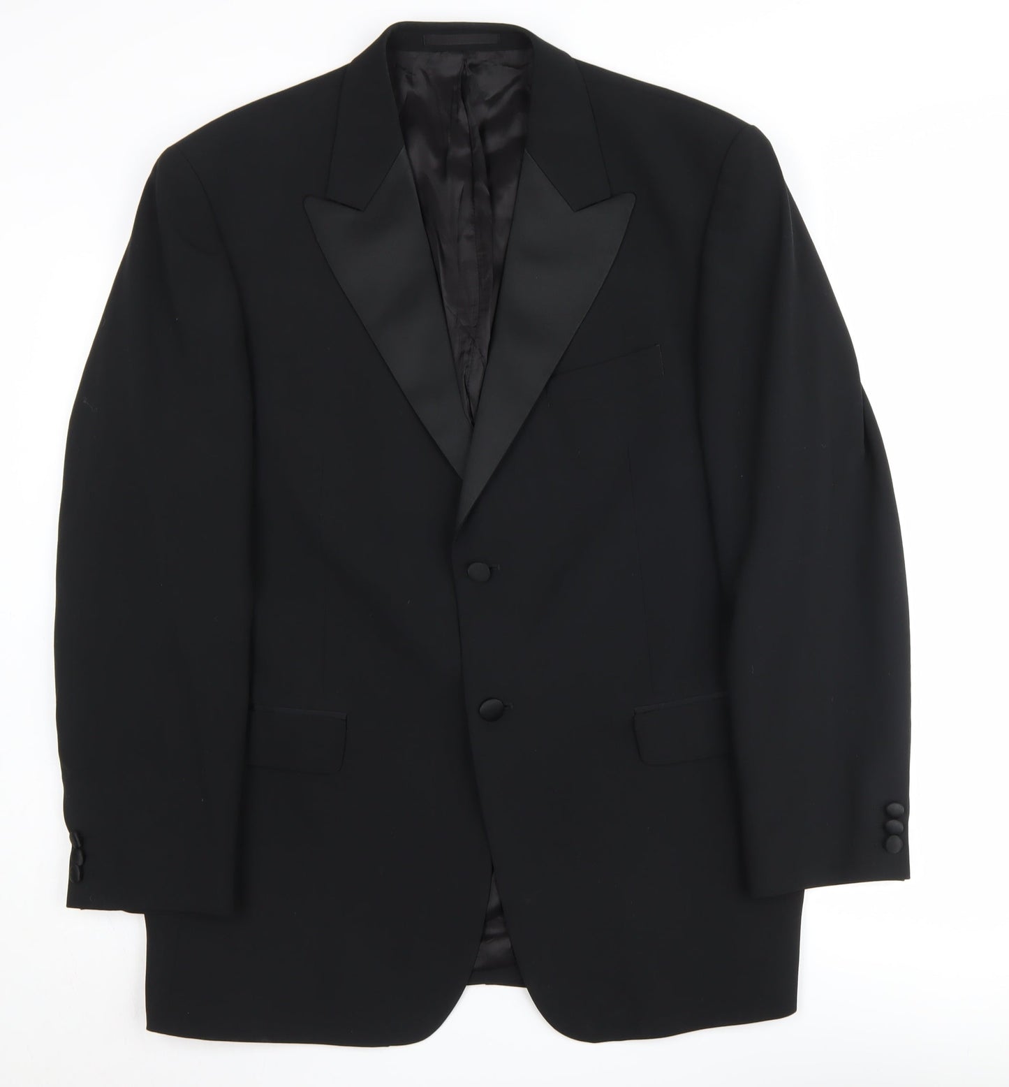 Pierre Cardin Men's Black Tuxedo Blazer Size 44R