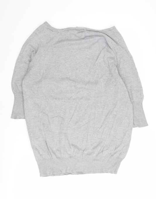Animal Women's Grey Pullover Jumper, Size 12