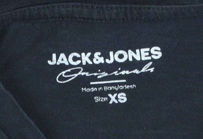 Jack & Jones Men's Black XS Crew Neck T-Shirt