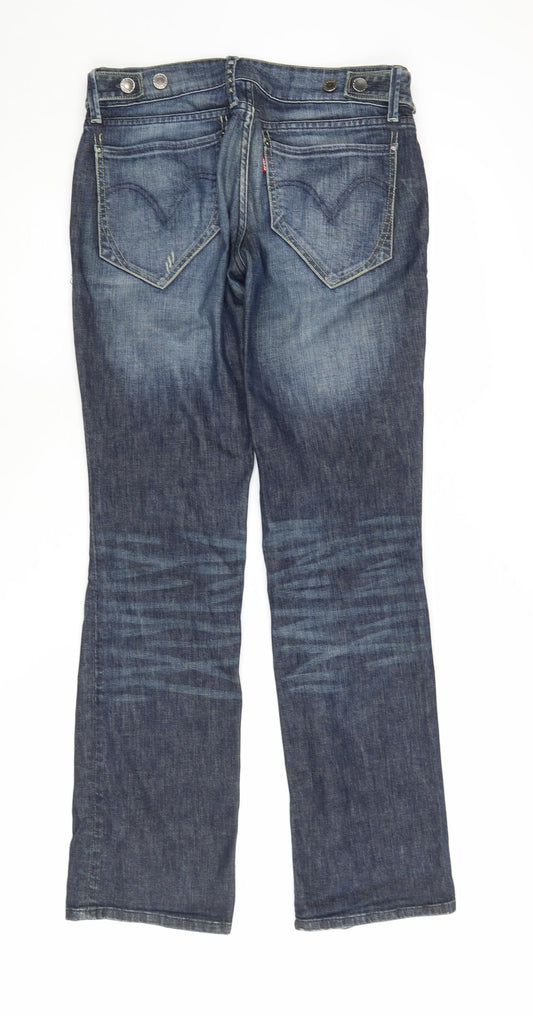 Levi's Men's Blue Straight Jeans, Size 30, Medium Wash