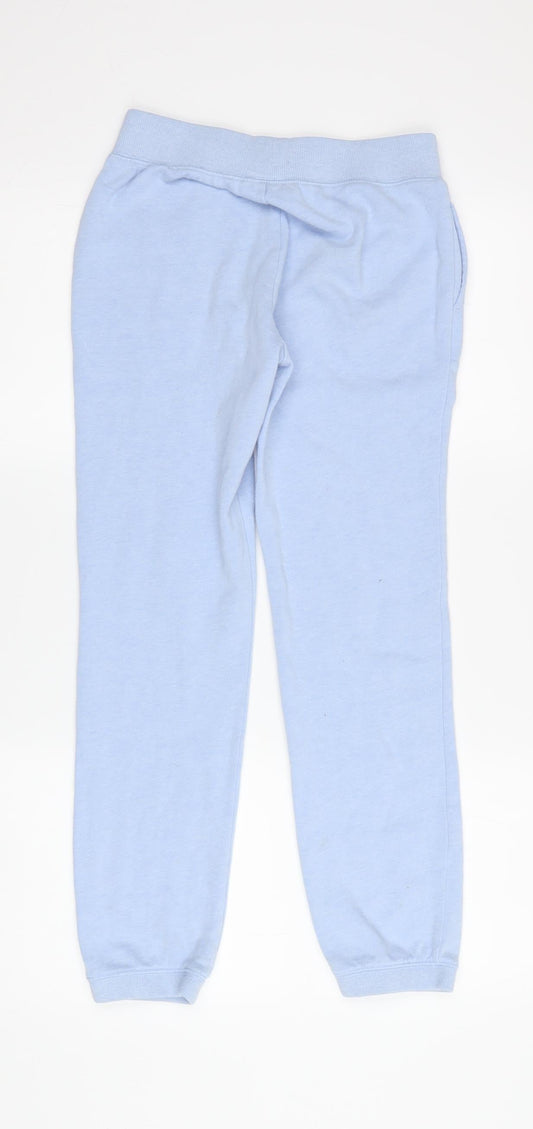Gap Girls Blue Jogger Trousers, Size 10 Years, Cotton Blend