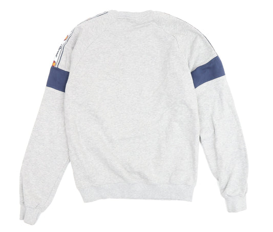 Ellesse Unisex Grey Sweatshirt M Classic Pullover