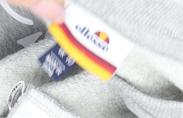 Ellesse Unisex Grey Sweatshirt M Classic Pullover