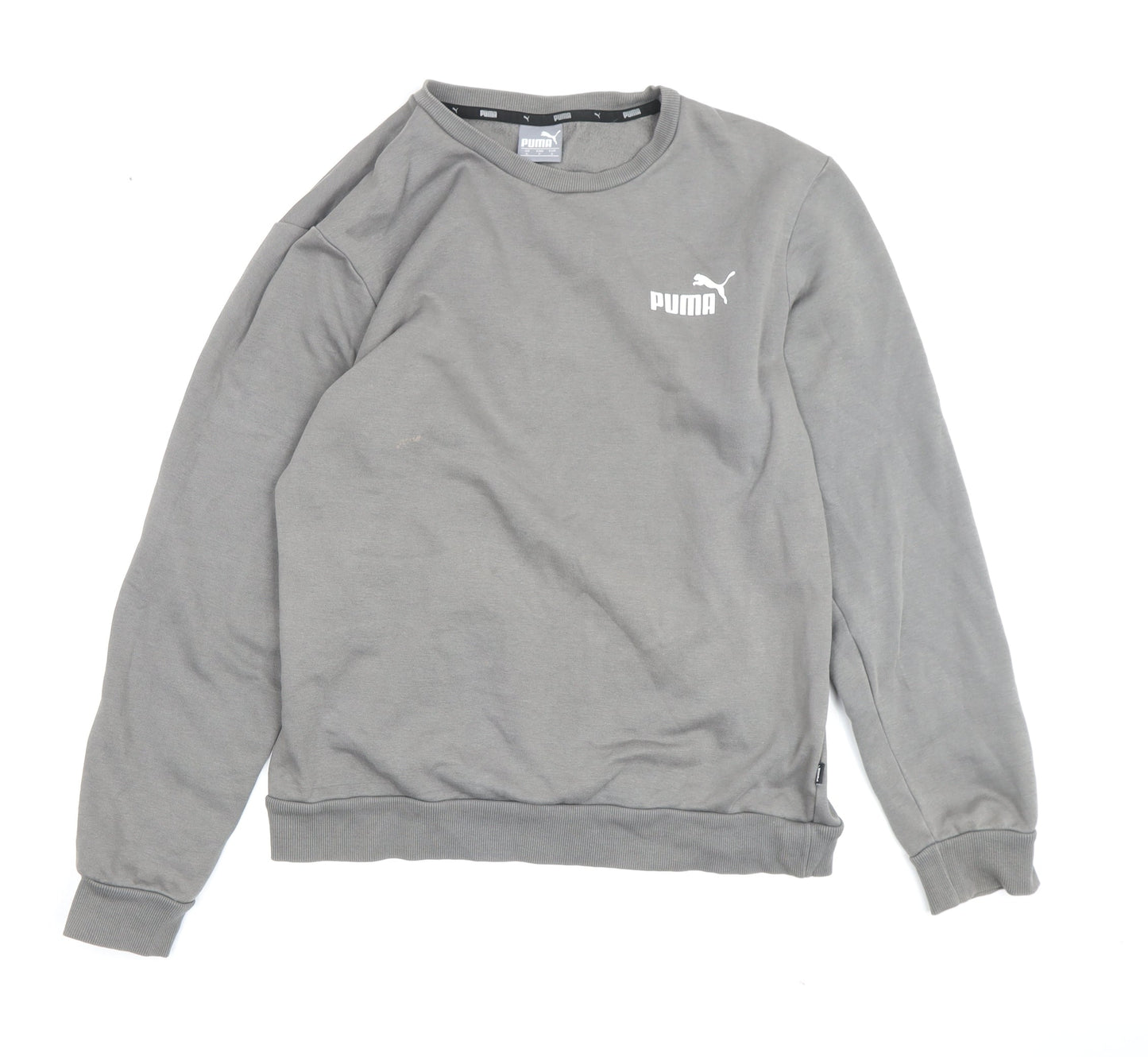 Puma Men’s Grey Pullover Sweatshirt S