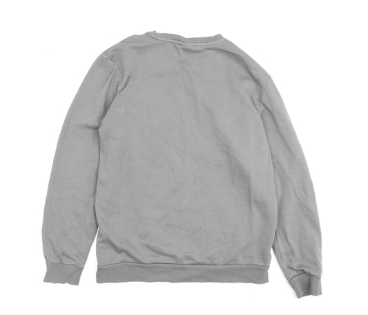 Puma Men’s Grey Pullover Sweatshirt S