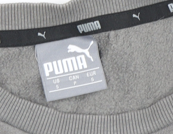 Puma Men’s Grey Pullover Sweatshirt S
