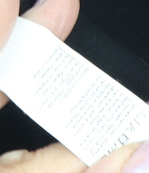 River Island Women's Black Beaded Short Skirt Size 6