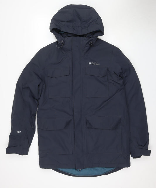 Mountain Warehouse Men's Blue Puffer Jacket S