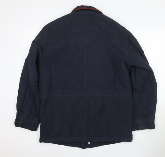 Brook Taverner Men's Blue Military Jacket - Size 40