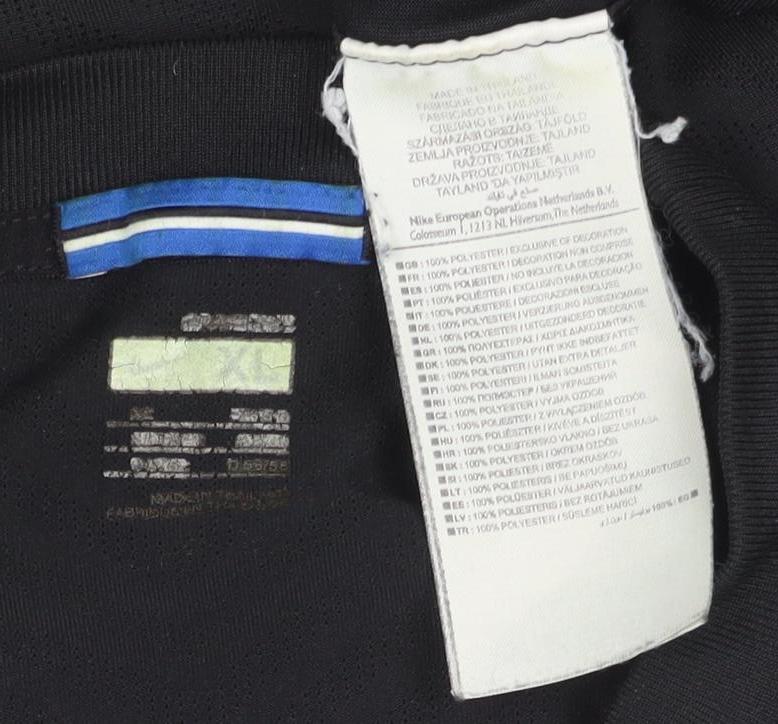 Nike Men's Black Football T-Shirt - Size M