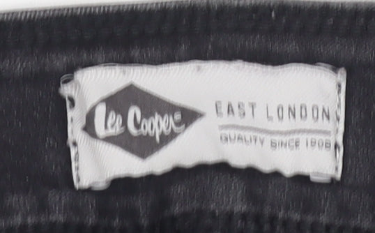 Brand and care label for Lee Cooper Women’s Black Skinny Jeans, size L