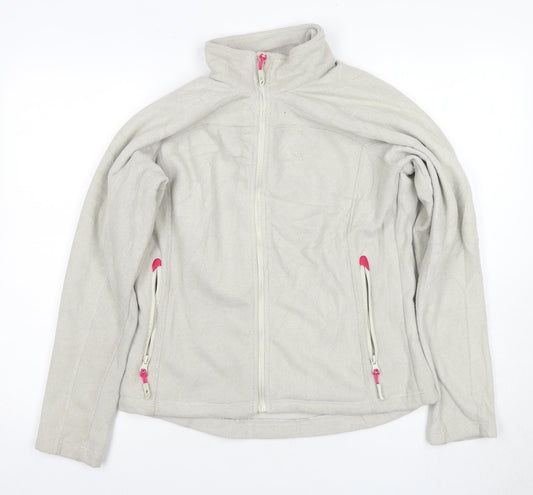 Trespass Women's Beige Jacket L Regular Zip Outdoor