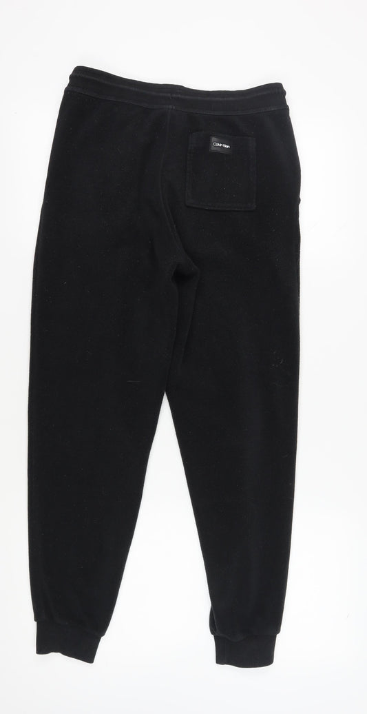 Calvin Klein Men's Black Jogger Trousers - Size S