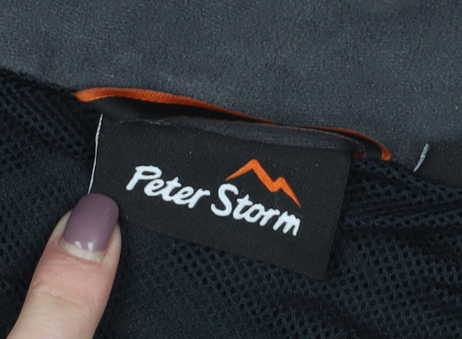 Peter Storm Men's Black Rain Coat Jacket M