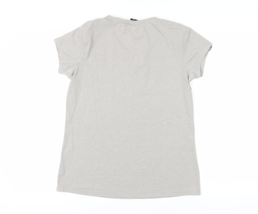 Karrimor Women's Grey V-Neck T-Shirt Size 16 Casual