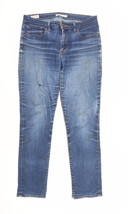 Levi's Women's Blue Slim Fit Denim Jeans Size 31