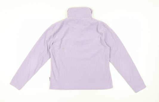Trespass Women's Purple Fleece Pullover, Size S