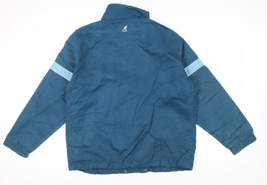 Kangol Men's Blue Varsity Jacket XL Casual